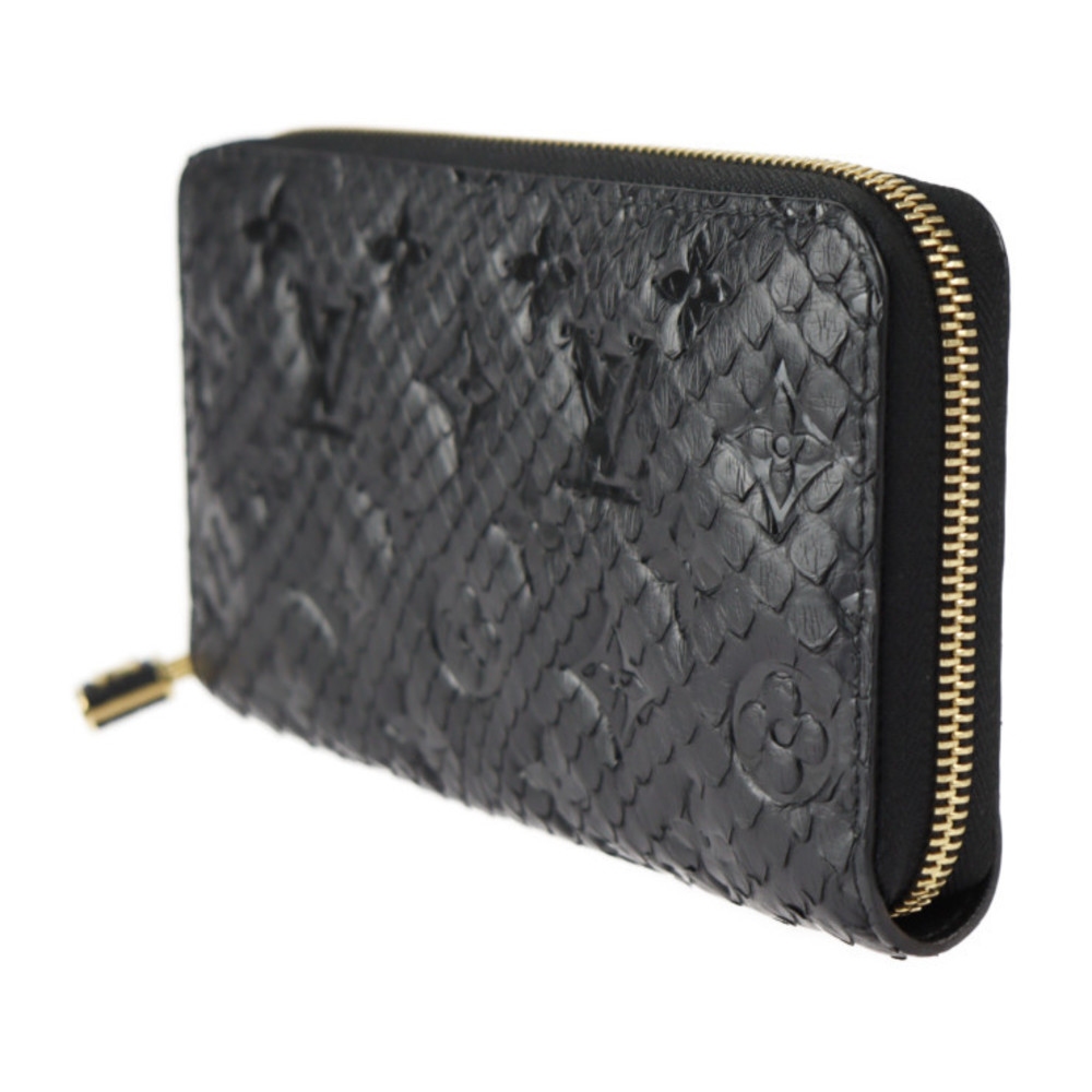 Louis Vuitton Long Zippy Wallet Python Black - image 1